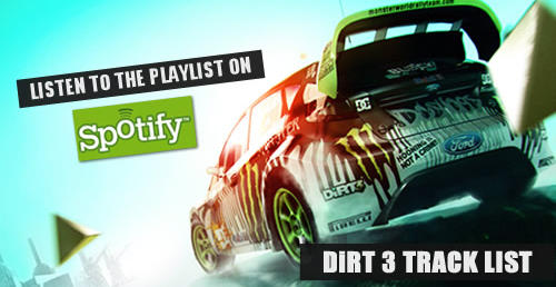 Colin McRae: DiRT 3 - Саундтрек DiRT3